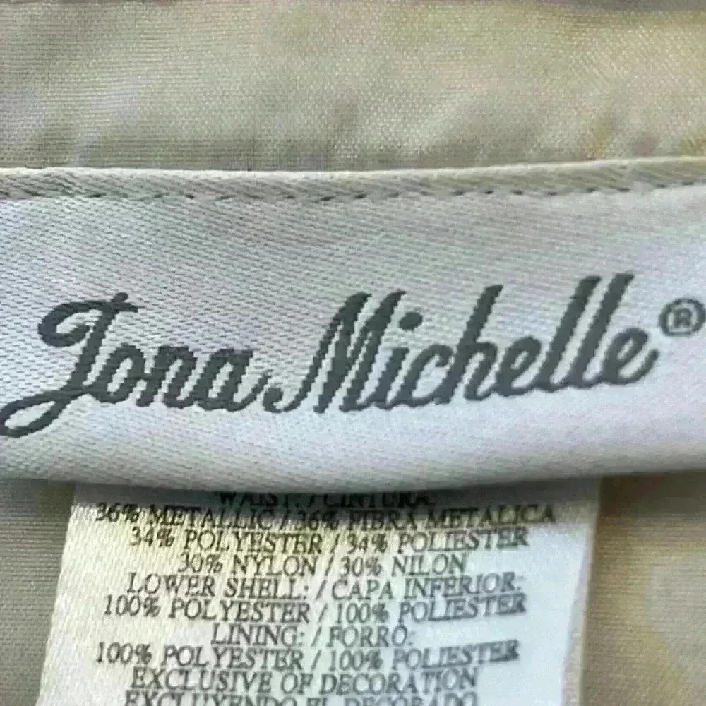 Jona Michelle Dress Ivory / Cream Girls Size 12 Wedding Party Holiday Birthday - Picture 6 of 9